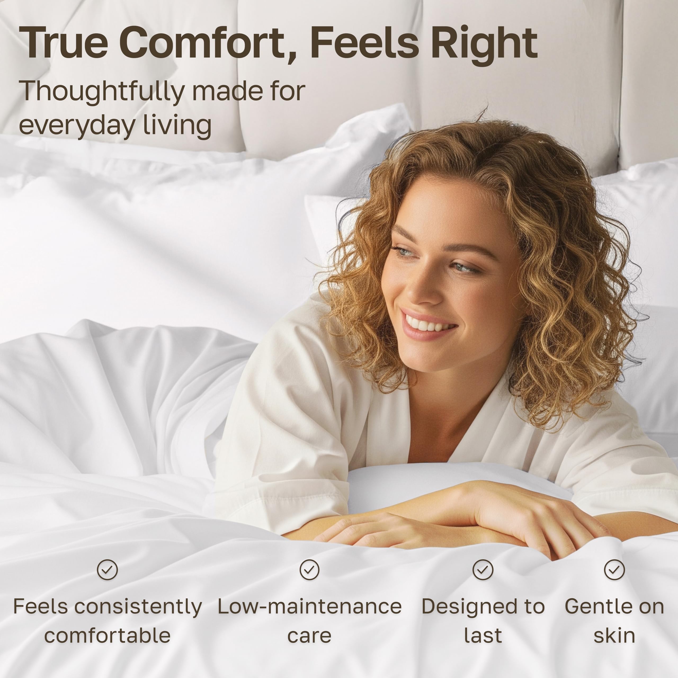 Amazon.com: California Design Den Full Size Sheet Set - 100
